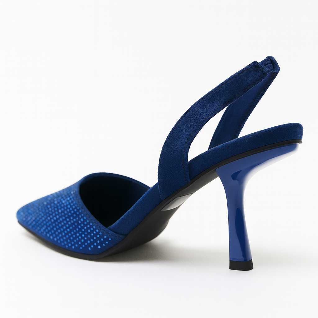 Amara Textured Sky Heels
