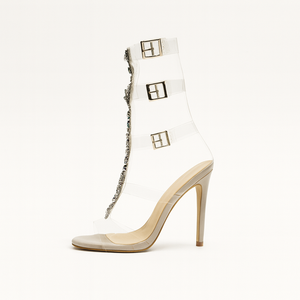 Seraphina Crystal Veil Heels