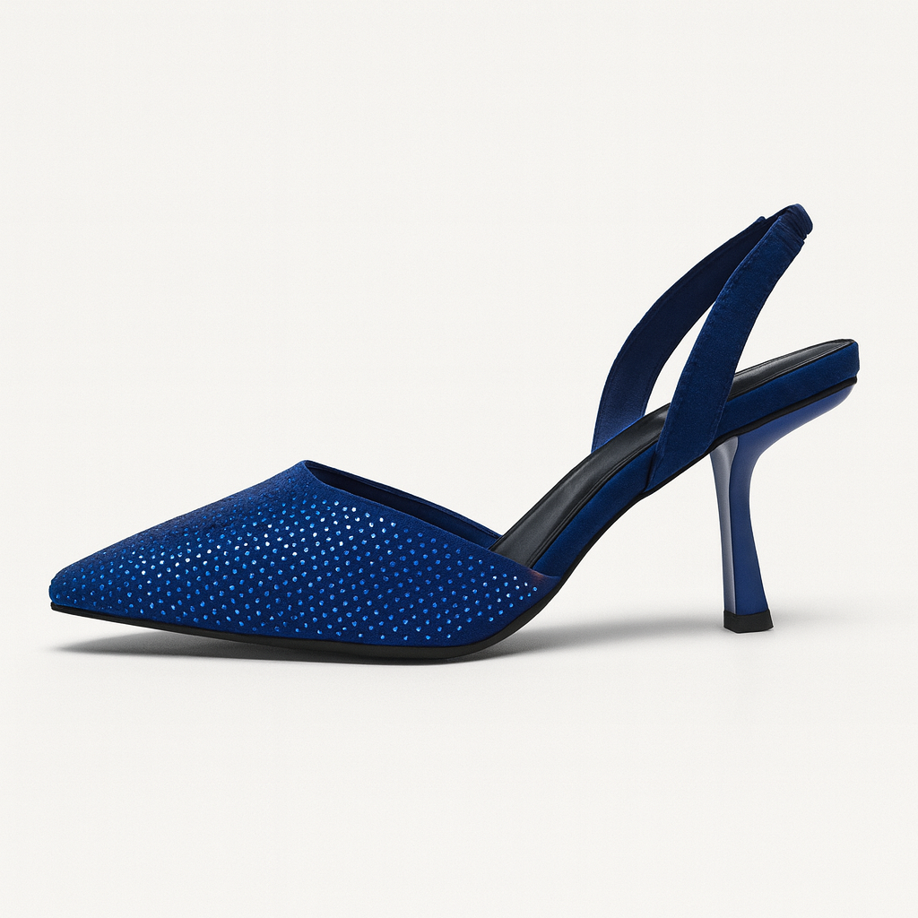 Amara Textured Sky Heels