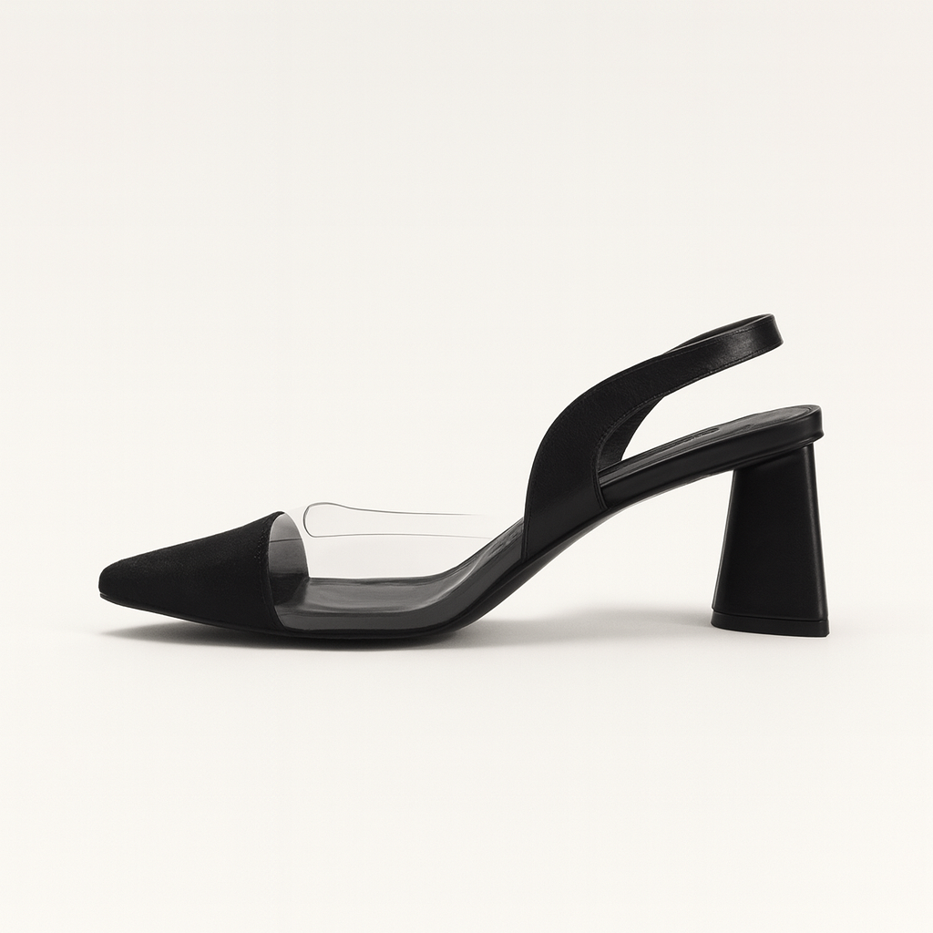 Noa Lucent Noir Heels
