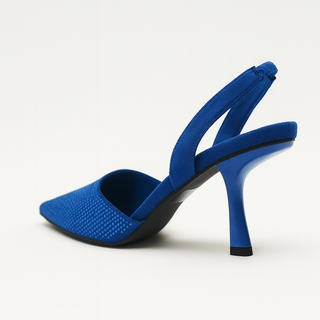 Amara Textured Sky Heels