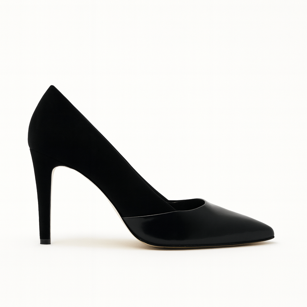 Amara Noir Classic Heels