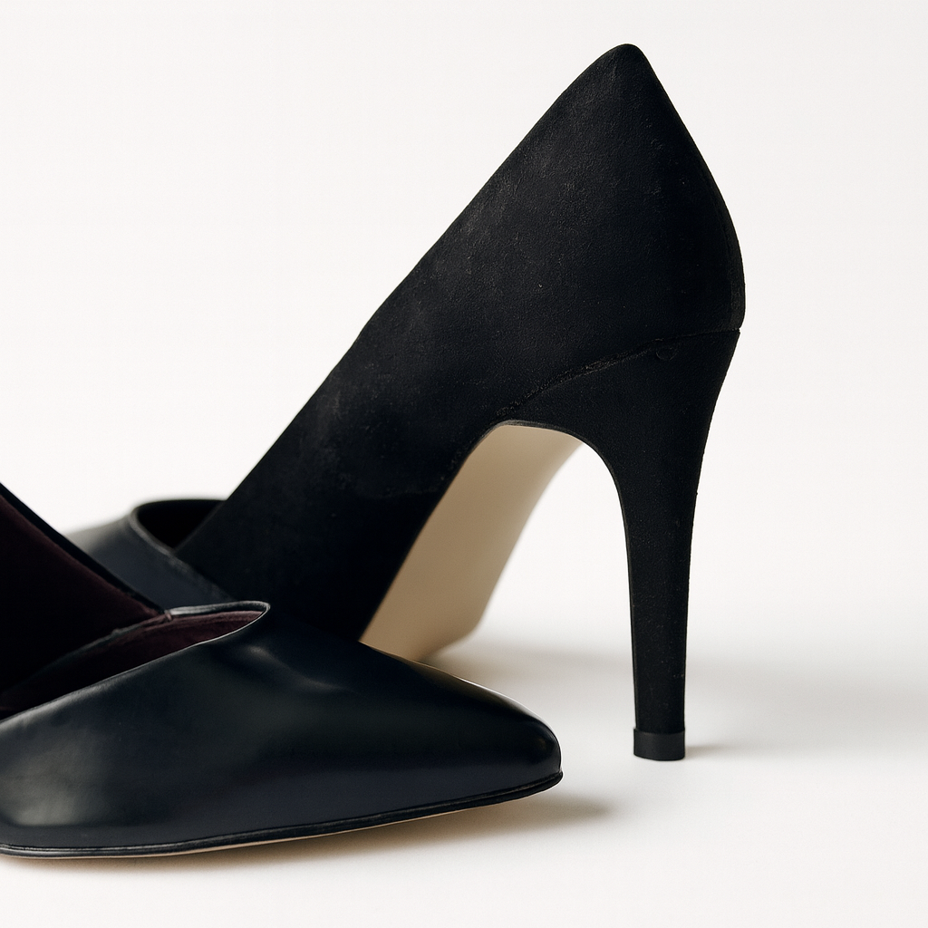 Amara Noir Classic Heels