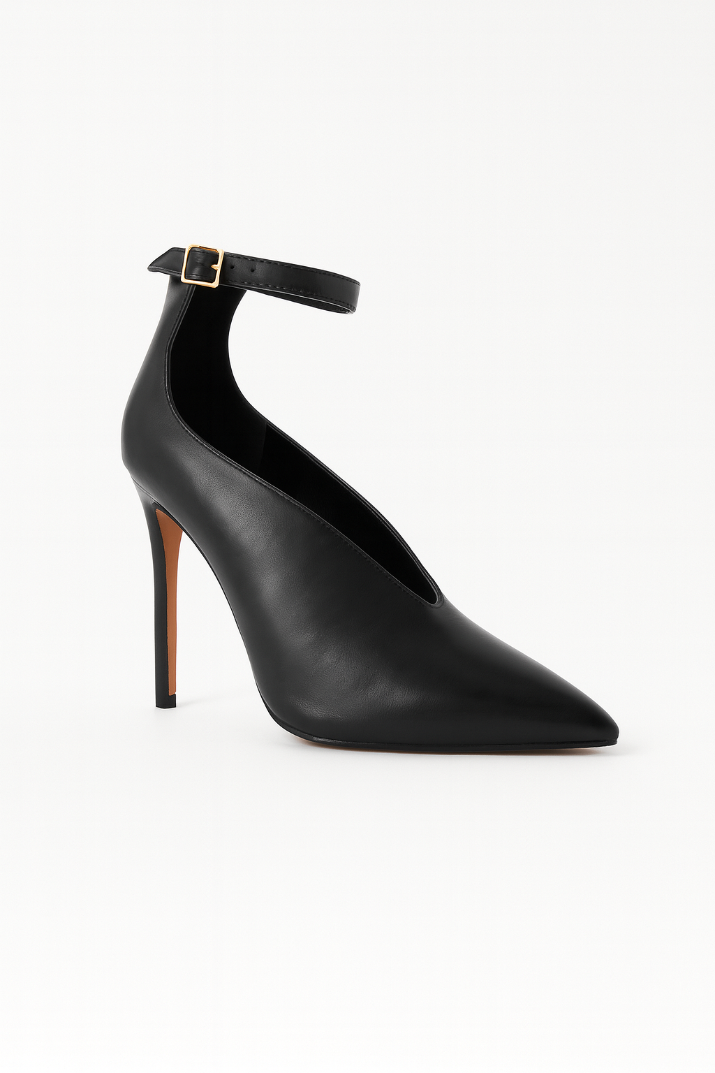 Divina Noir Ankle Grace Heels