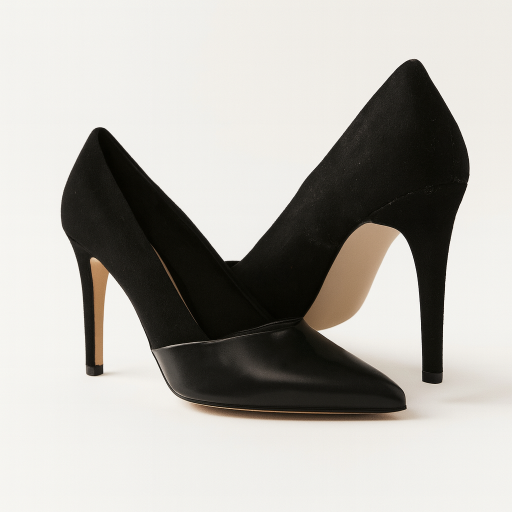 Amara Noir Classic Heels