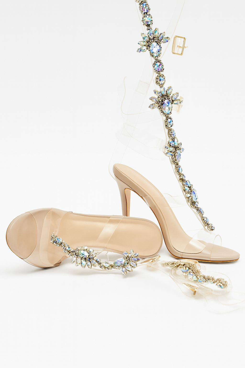 Seraphina Crystal Veil Heels