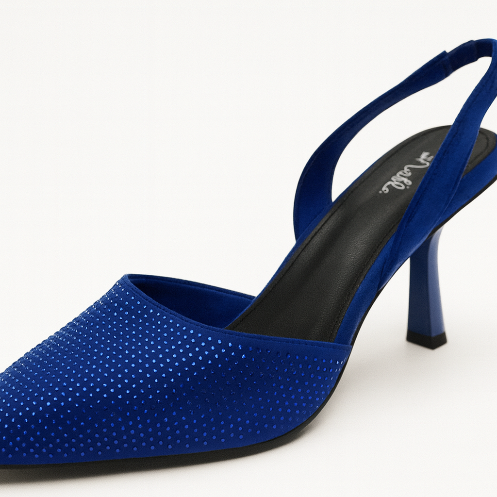Amara Textured Sky Heels