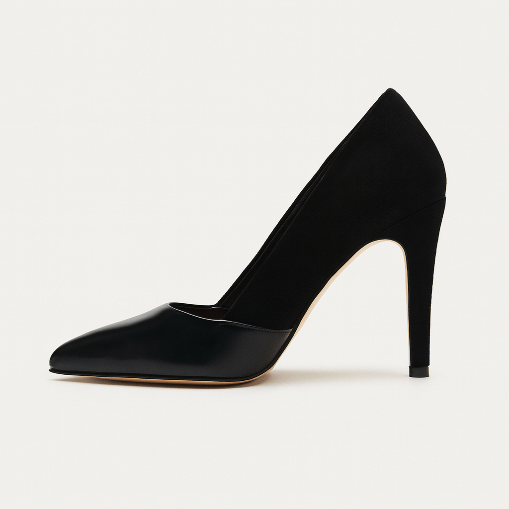 Amara Noir Classic Heels