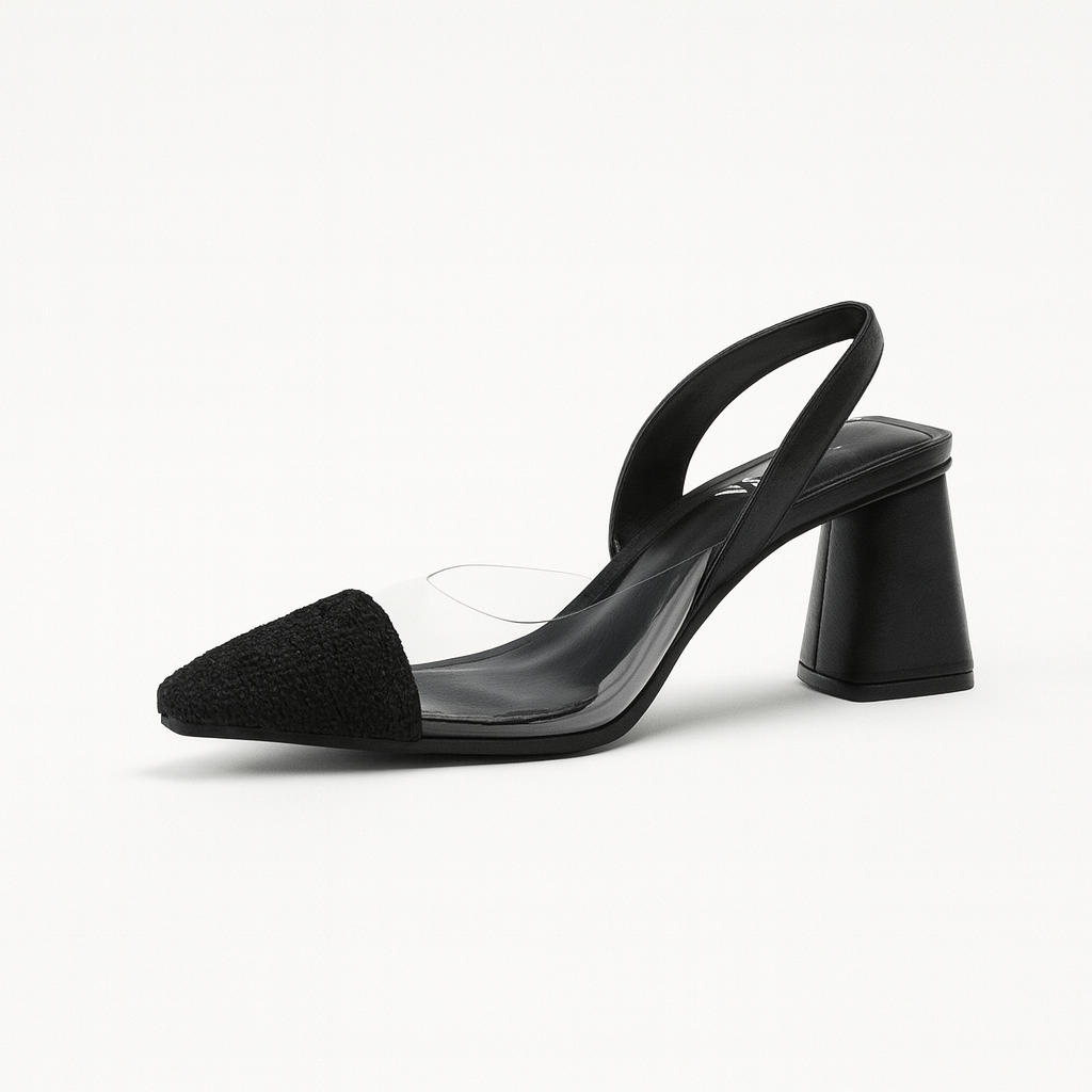 Noa Lucent Noir Heels